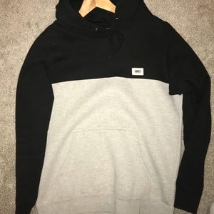 OBEY HOODIE BLACK AND GREY